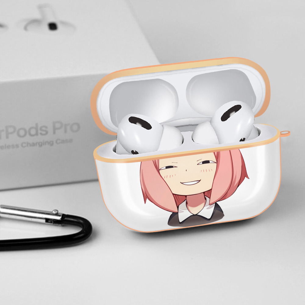 SPY×FAMILY间谍家家酒 【AirPods Pro用】ハードシェル保護ケース｜耐衝撃・防指紋・カラビナ付き商品仕様