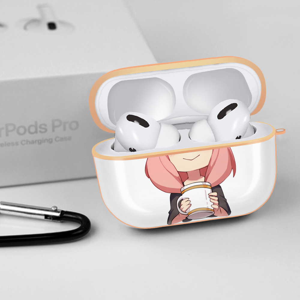 SPY×FAMILY间谍家家酒 【AirPods Pro用】ハードシェル保護ケース｜耐衝撃・防指紋・カラビナ付き商品仕様