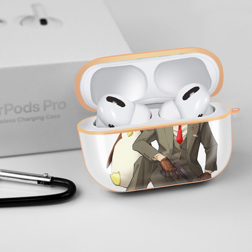 SPY×FAMILY间谍家家酒 【AirPods Pro用】ハードシェル保護ケース｜耐衝撃・防指紋・カラビナ付き商品仕様