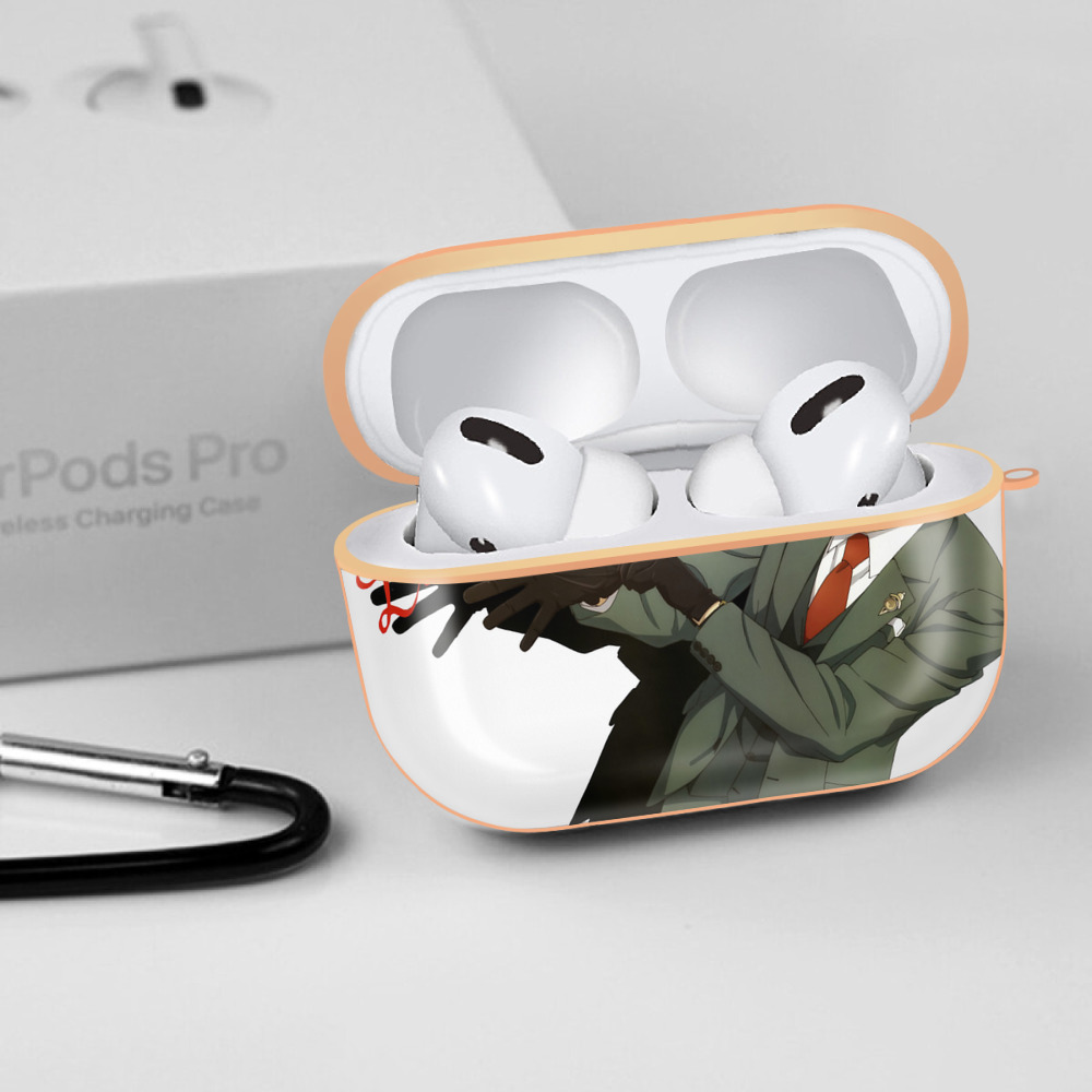 SPY×FAMILY间谍家家酒 【AirPods Pro用】ハードシェル保護ケース｜耐衝撃・防指紋・カラビナ付き商品仕様