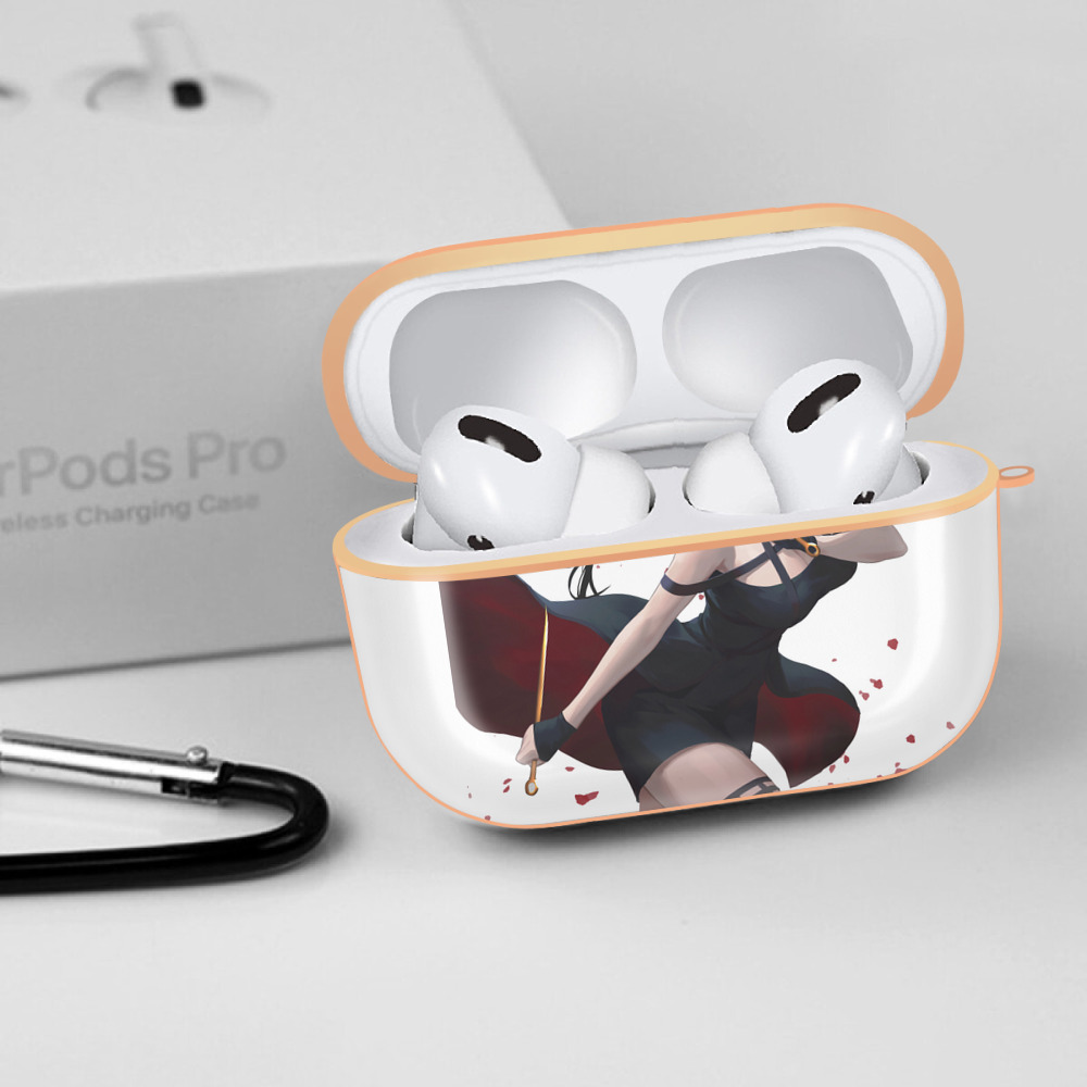 SPY×FAMILY间谍家家酒 【AirPods Pro用】ハードシェル保護ケース｜耐衝撃・防指紋・カラビナ付き商品仕様