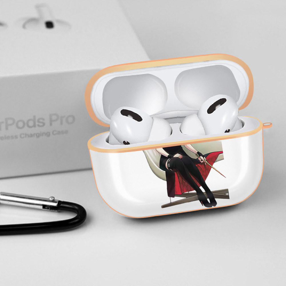 SPY×FAMILY间谍家家酒 【AirPods Pro用】ハードシェル保護ケース｜耐衝撃・防指紋・カラビナ付き商品仕様