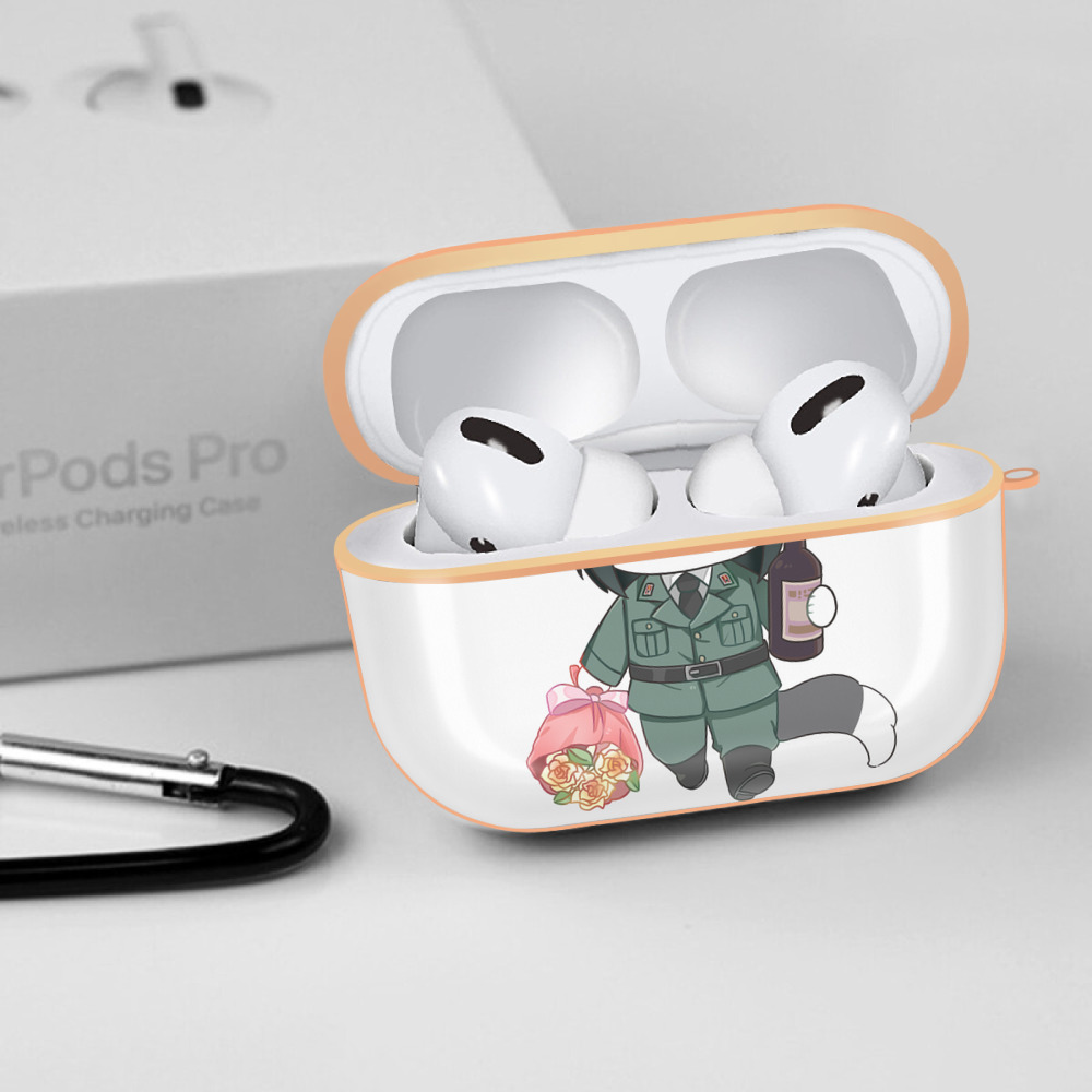 SPY×FAMILY间谍家家酒 【AirPods Pro用】ハードシェル保護ケース｜耐衝撃・防指紋・カラビナ付き商品仕様
