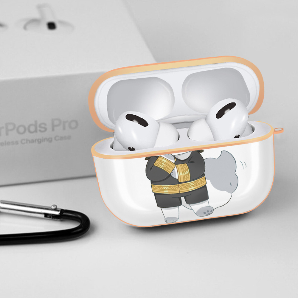 SPY×FAMILY间谍家家酒 【AirPods Pro用】ハードシェル保護ケース｜耐衝撃・防指紋・カラビナ付き商品仕様