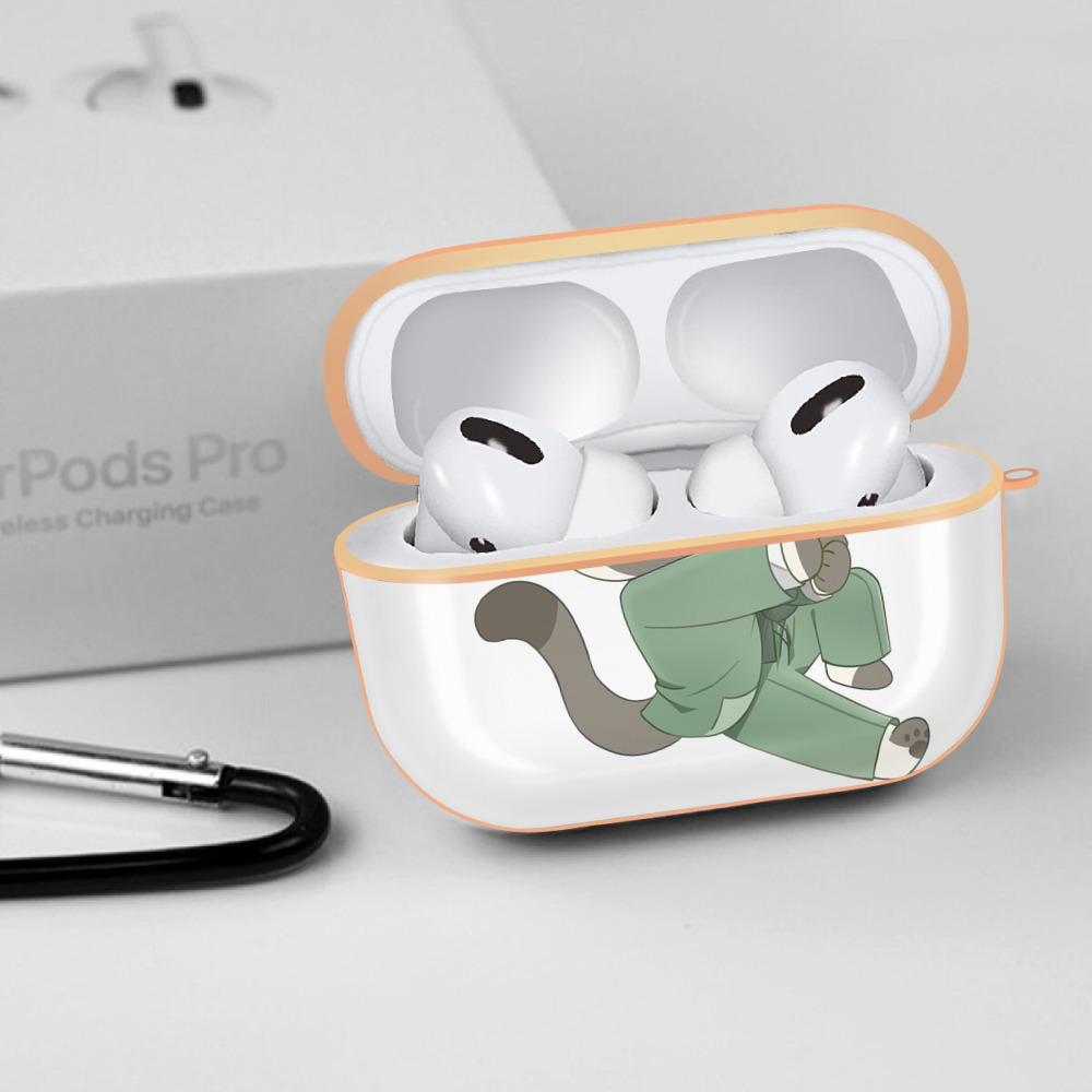 SPY×FAMILY间谍家家酒 【AirPods Pro用】ハードシェル保護ケース｜耐衝撃・防指紋・カラビナ付き商品仕様