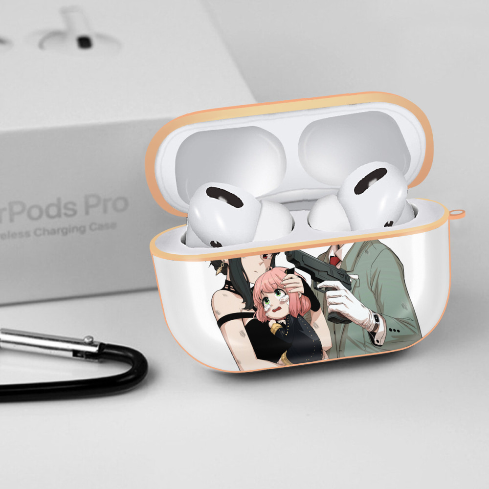 SPY×FAMILY间谍家家酒 【AirPods Pro用】ハードシェル保護ケース｜耐衝撃・防指紋・カラビナ付き商品仕様