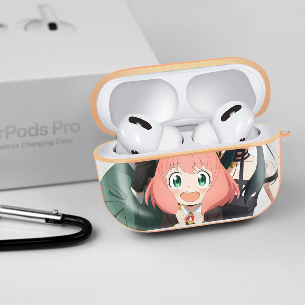 SPY×FAMILY间谍家家酒 【AirPods Pro用】ハードシェル保護ケース｜耐衝撃・防指紋・カラビナ付き商品仕様