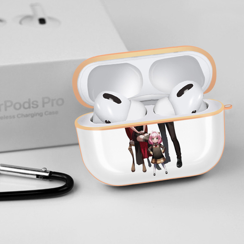 SPY×FAMILY间谍家家酒 【AirPods Pro用】ハードシェル保護ケース｜耐衝撃・防指紋・カラビナ付き商品仕様