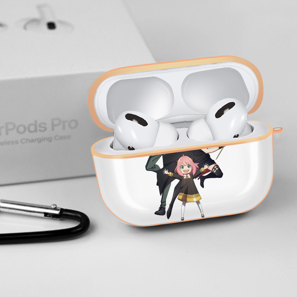 SPY×FAMILY间谍家家酒 【AirPods Pro用】ハードシェル保護ケース｜耐衝撃・防指紋・カラビナ付き商品仕様