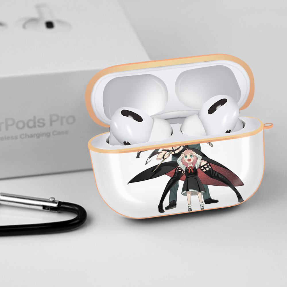 SPY×FAMILY间谍家家酒 【AirPods Pro用】ハードシェル保護ケース｜耐衝撃・防指紋・カラビナ付き商品仕様