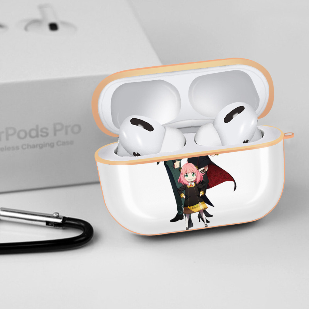SPY×FAMILY间谍家家酒 【AirPods Pro用】ハードシェル保護ケース｜耐衝撃・防指紋・カラビナ付き商品仕様