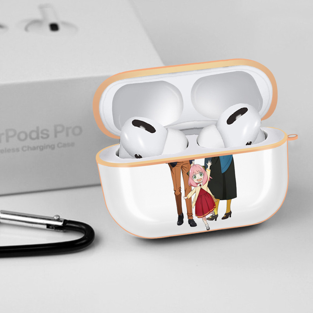 SPY×FAMILY间谍家家酒 【AirPods Pro用】ハードシェル保護ケース｜耐衝撃・防指紋・カラビナ付き商品仕様