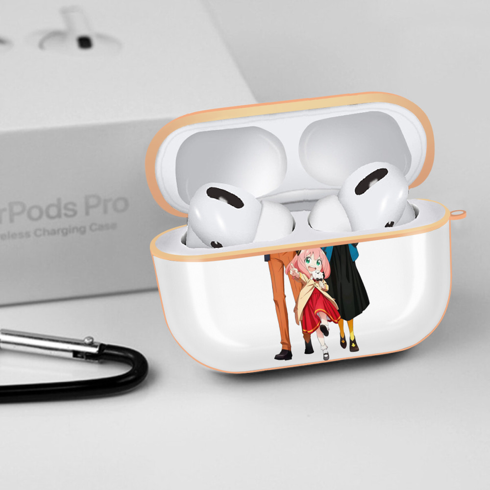 SPY×FAMILY间谍家家酒 【AirPods Pro用】ハードシェル保護ケース｜耐衝撃・防指紋・カラビナ付き商品仕様