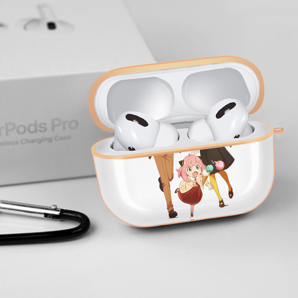 SPY×FAMILY间谍家家酒 【AirPods Pro用】ハードシェル保護ケース｜耐衝撃・防指紋・カラビナ付き商品仕様