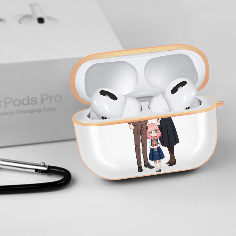 SPY×FAMILY间谍家家酒 【AirPods Pro用】ハードシェル保護ケース｜耐衝撃・防指紋・カラビナ付き商品仕様