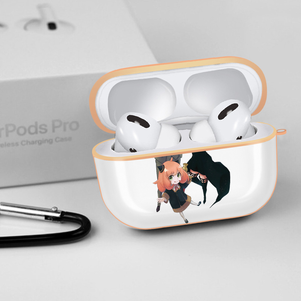 SPY×FAMILY间谍家家酒 【AirPods Pro用】ハードシェル保護ケース｜耐衝撃・防指紋・カラビナ付き商品仕様
