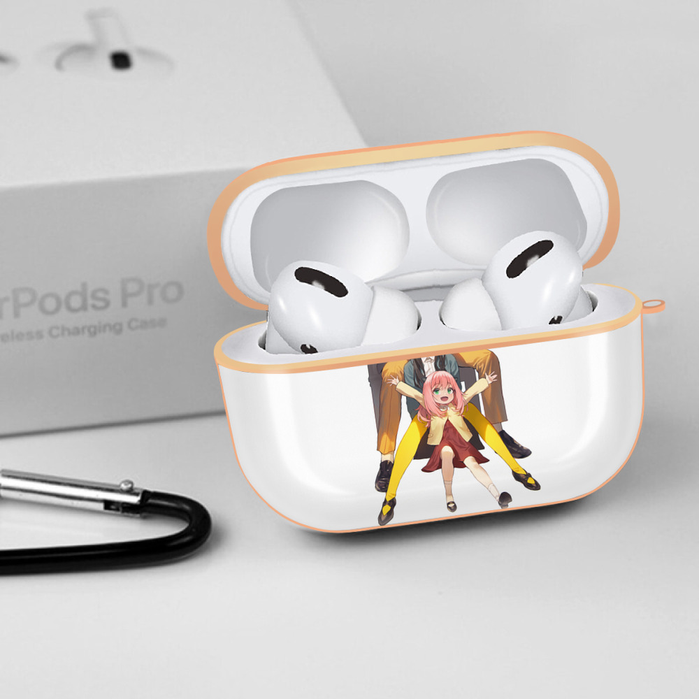 SPY×FAMILY间谍家家酒 【AirPods Pro用】ハードシェル保護ケース｜耐衝撃・防指紋・カラビナ付き商品仕様