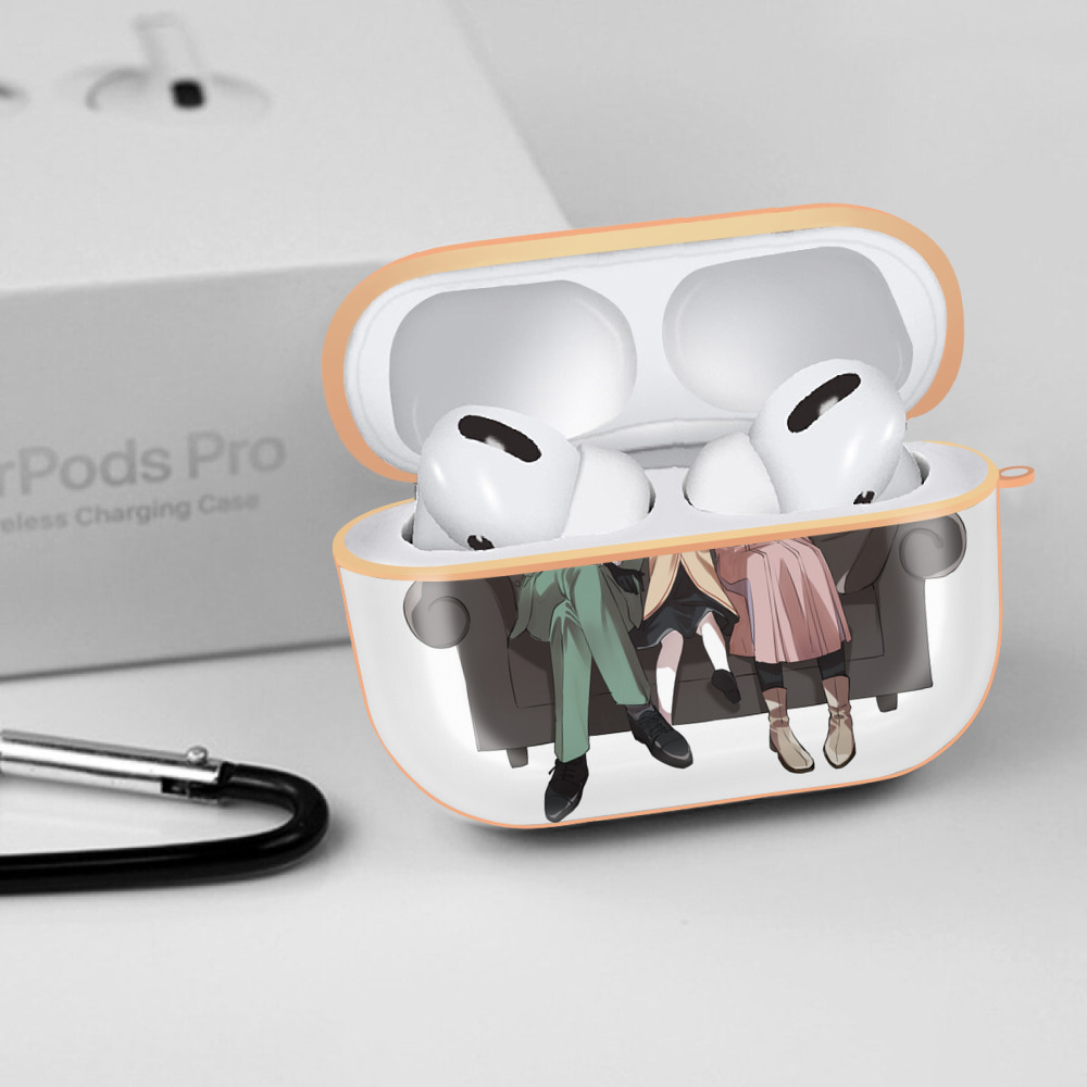 SPY×FAMILY间谍家家酒 【AirPods Pro用】ハードシェル保護ケース｜耐衝撃・防指紋・カラビナ付き商品仕様