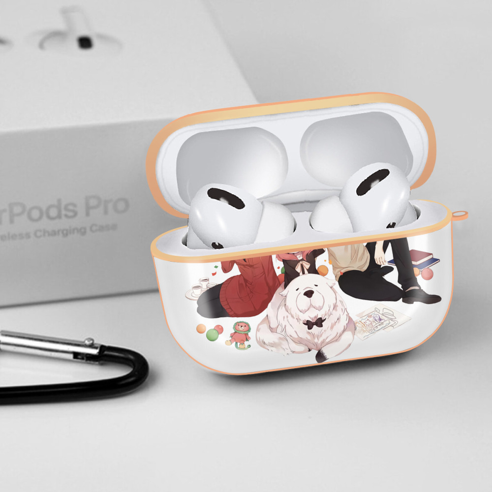 SPY×FAMILY间谍家家酒 【AirPods Pro用】ハードシェル保護ケース｜耐衝撃・防指紋・カラビナ付き商品仕様