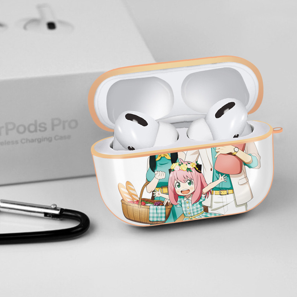 SPY×FAMILY间谍家家酒 【AirPods Pro用】ハードシェル保護ケース｜耐衝撃・防指紋・カラビナ付き商品仕様