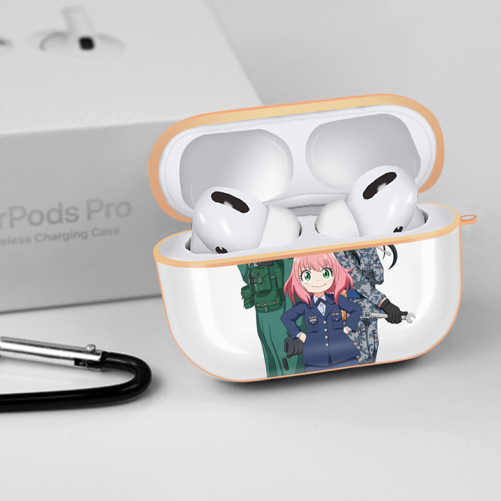 SPY×FAMILY间谍家家酒 【AirPods Pro用】ハードシェル保護ケース｜耐衝撃・防指紋・カラビナ付き商品仕様