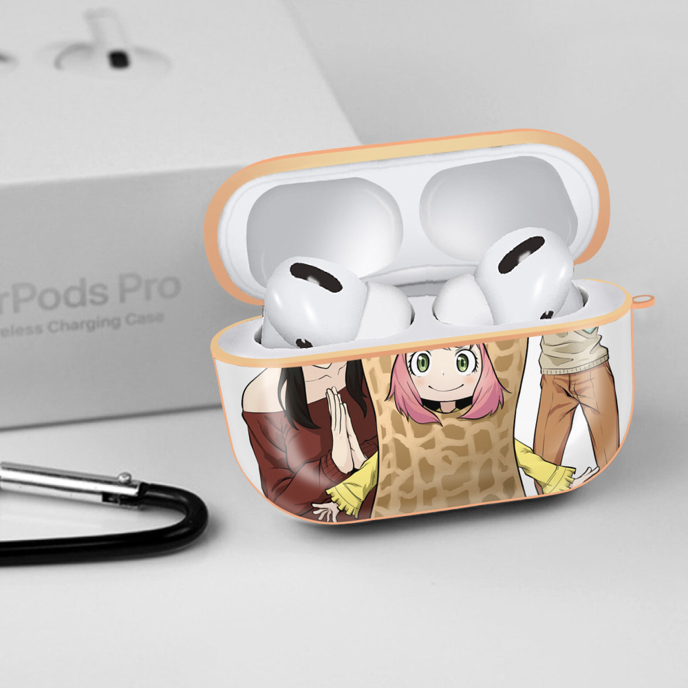 SPY×FAMILY间谍家家酒 【AirPods Pro用】ハードシェル保護ケース｜耐衝撃・防指紋・カラビナ付き商品仕様