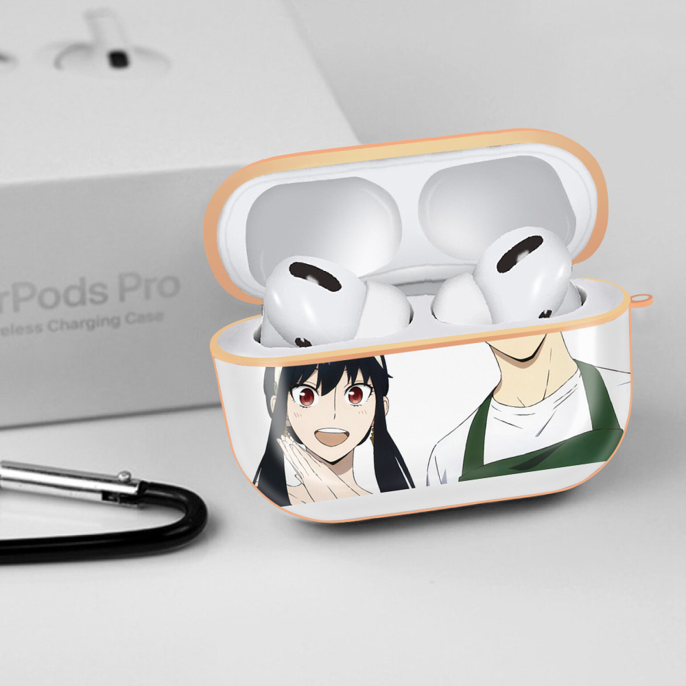 SPY×FAMILY间谍家家酒 【AirPods Pro用】ハードシェル保護ケース｜耐衝撃・防指紋・カラビナ付き商品仕様