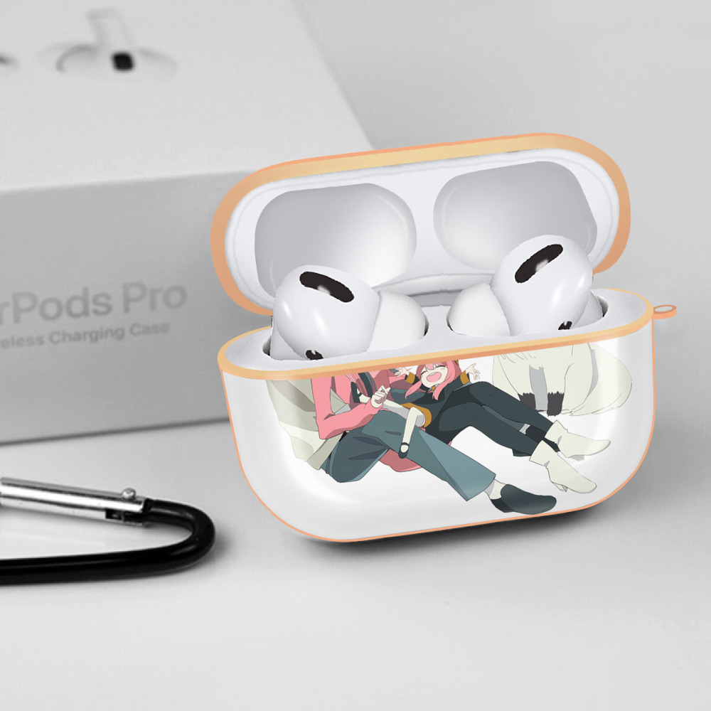 SPY×FAMILY间谍家家酒 【AirPods Pro用】ハードシェル保護ケース｜耐衝撃・防指紋・カラビナ付き商品仕様