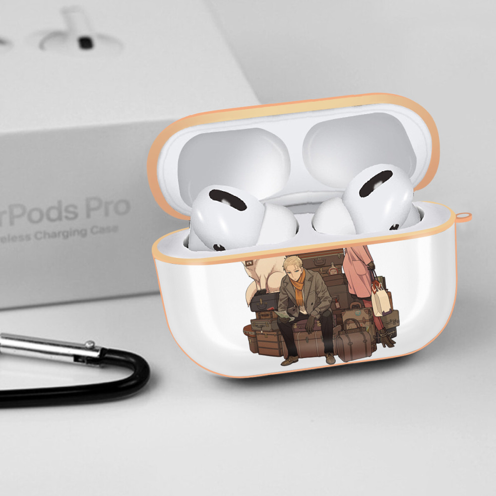 SPY×FAMILY间谍家家酒 【AirPods Pro用】ハードシェル保護ケース｜耐衝撃・防指紋・カラビナ付き商品仕様