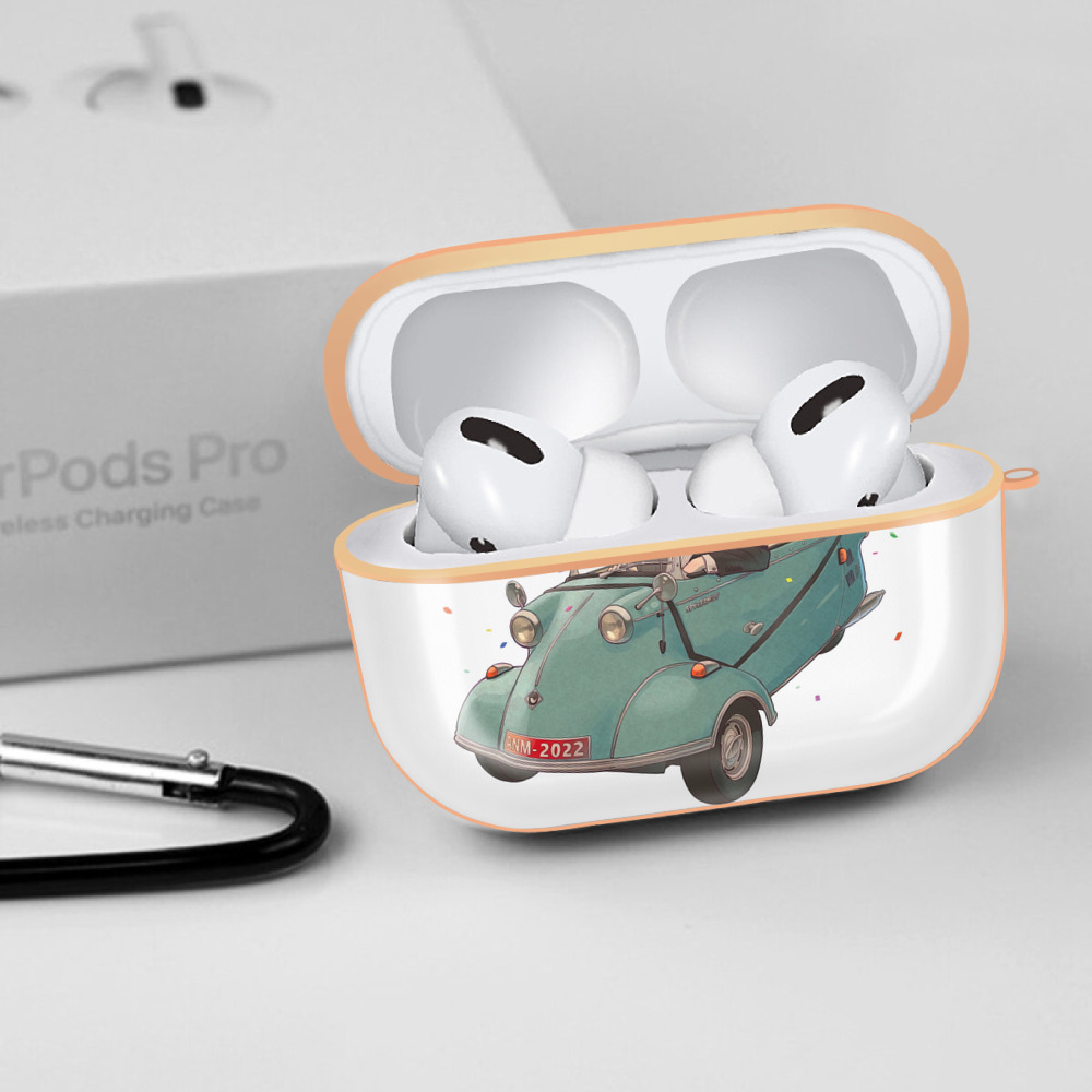 SPY×FAMILY间谍家家酒 【AirPods Pro用】ハードシェル保護ケース｜耐衝撃・防指紋・カラビナ付き商品仕様