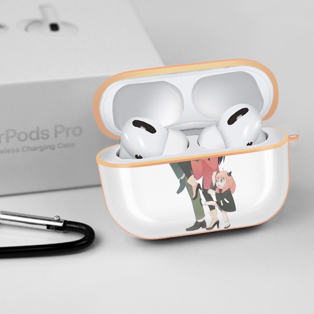 SPY×FAMILY间谍家家酒 【AirPods Pro用】ハードシェル保護ケース｜耐衝撃・防指紋・カラビナ付き商品仕様