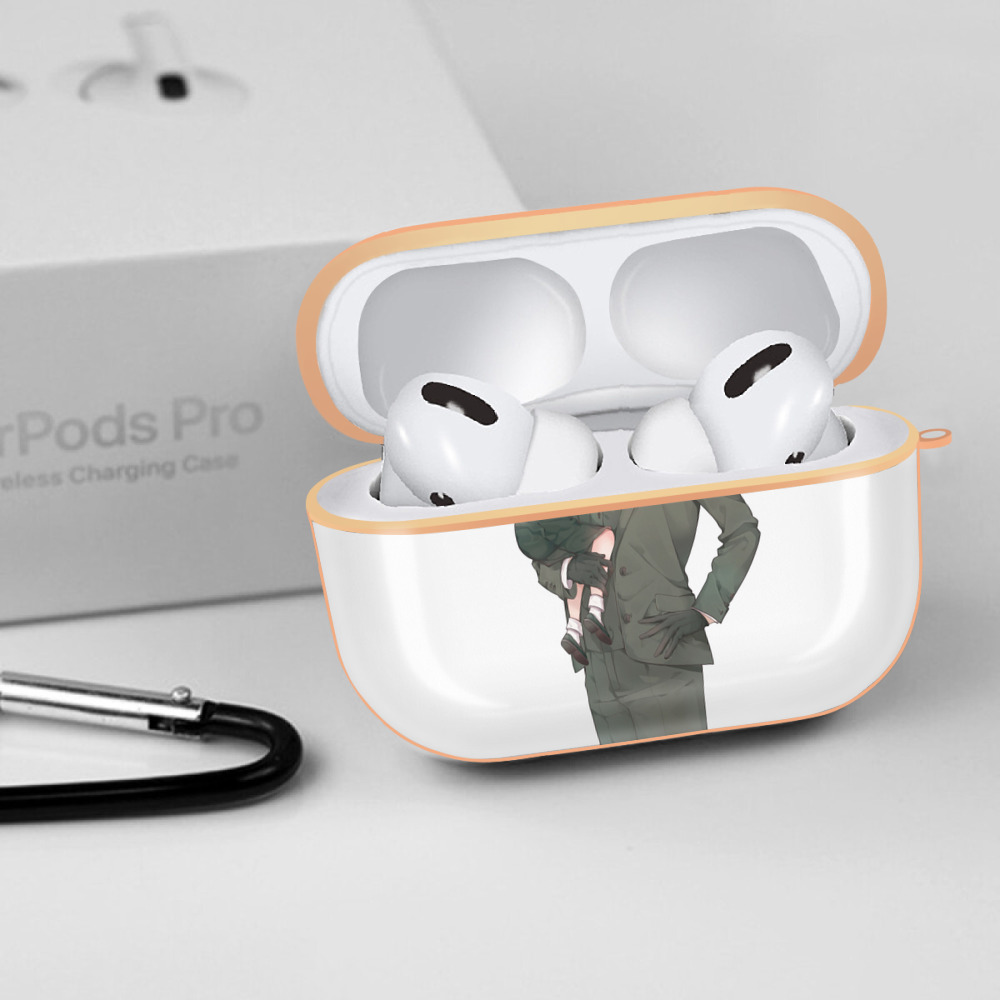 SPY×FAMILY间谍家家酒 【AirPods Pro用】ハードシェル保護ケース｜耐衝撃・防指紋・カラビナ付き商品仕様