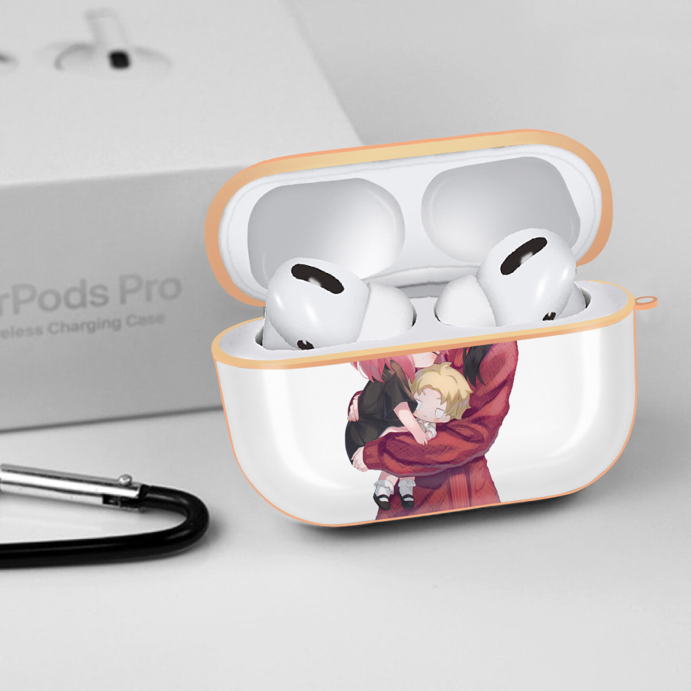 SPY×FAMILY间谍家家酒 【AirPods Pro用】ハードシェル保護ケース｜耐衝撃・防指紋・カラビナ付き商品仕様